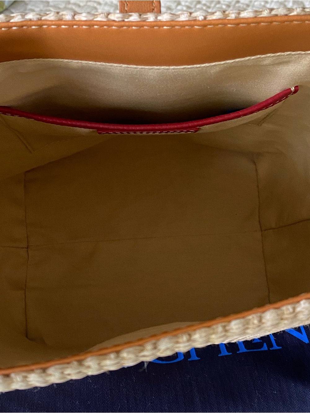 NEW J. McLaughlin Crawford Straw Bag - Picture 7 of 8